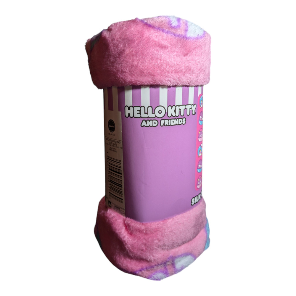 Hello Kitty - Silk Touch Throw- Kitty and Friends - Size 40X50in New in Package